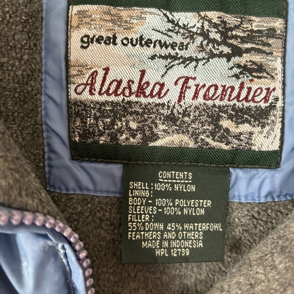 Great Outerwear Alaska Frontier fleece lined jacket Size XL - Picture 8 of 8